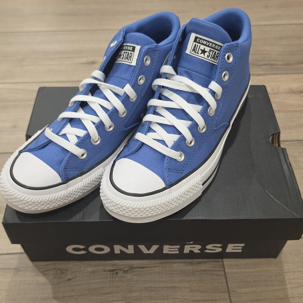 Converse Chuck Taylor Malden Street Sneakers Men's Size 9 Blue Canvas A05673F